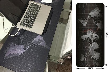 Asztali szőnyeg - XXL világtérkép