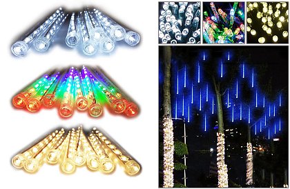 LED világító jégcsapok – 4 szín – 30 cm