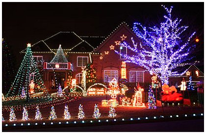 Karácsonyi kinti LED láncok - Hatékony láncvilágítás, csatlakozás - 30 méter