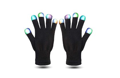 Parti Gloves - LED  tippekkel ellátott kesztyű