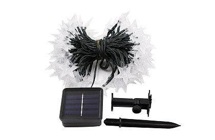 Dekoratív kültéri napelemlánc 40 LED - Lights Star