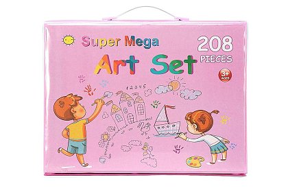 Rajzoló készlet - Mega Art Set - 208 darab