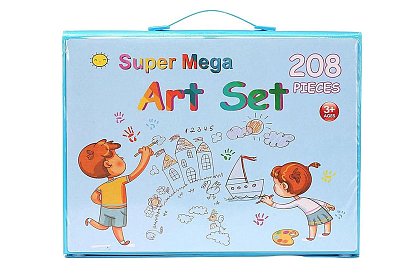 Rajzoló készlet - Mega Art Set - 208 darab