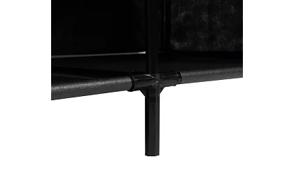 Szövet összecsukható szekrény – 170 × 170 × 42 cm