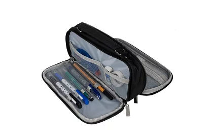 Iskolai tolltartó - fekete tolltartó füllel