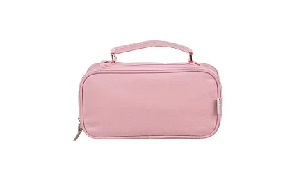 Iskolai tolltartó - rózsaszín tolltartó füllel