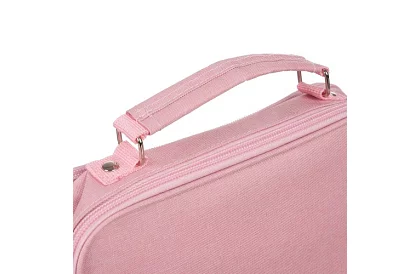 Iskolai tolltartó - rózsaszín tolltartó füllel