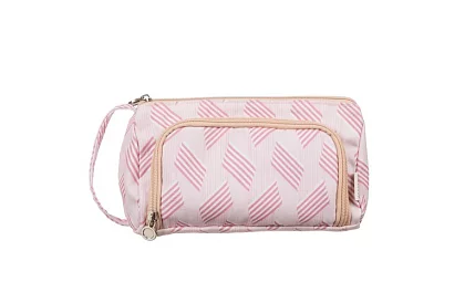 Iskolai tolltartó - rózsaszín tolltartó mintával