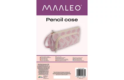 Iskolai tolltartó - rózsaszín tolltartó mintával