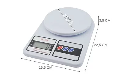 Digitális konyhai mérleg 10 kg-ig