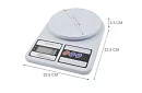 Digitális konyhai mérleg 10 kg-ig