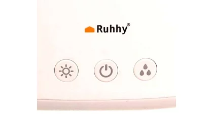 Párásztó LED éjjeli lámpával, esőcsepp hatással