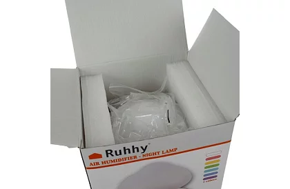 Párásztó LED éjjeli lámpával, esőcsepp hatással