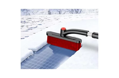 Teleszkópos ablakkaparó a hóseprővel