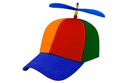 Színes baseball sapka propellerrel