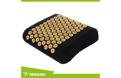 Egészségügyi akupresszúrás párna párnával és 2 masszázsgolyóval