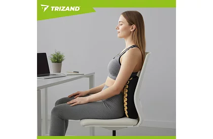 Egészségügyi akupresszúrás párna párnával és 2 masszázsgolyóval