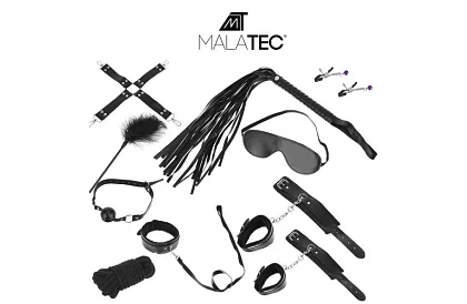 Erotikus kiegészítők készlet - fekete