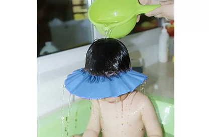 Gyerek fejmosó sapka