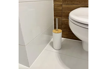 Fürdőszobai kiegészítők - fehér készlet 6 darab