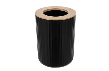 Fürdőszobai kiegészítők - fekete szett 6 darab