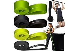 Erősítő ellenállású gumiszalagok 4 darab – 2-40 kg