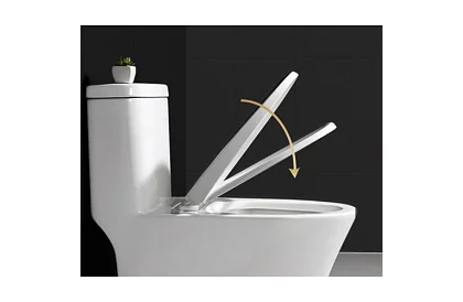 WC deszka lassú lecsukással