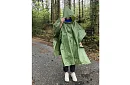 Esőkabát poncsó - zöld