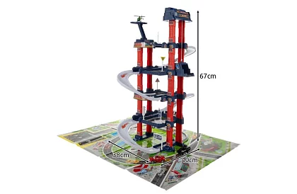 Parkolóház 4 szinttel és lifttel