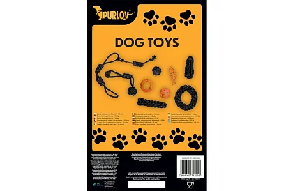 Nagy kutyajáték készlet - 10 db