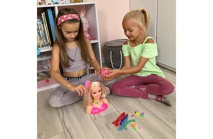 Hajformázó fej a hajformázáshoz + kiegészítők