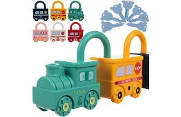 Oktatási kocsik lakatokkal