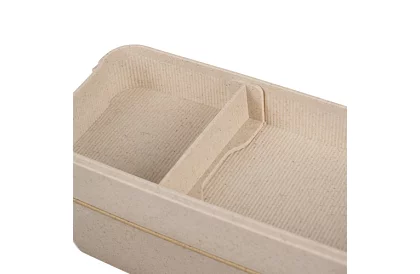 Uzsonnás doboz evőeszközzel - ebéd doboz 750ml