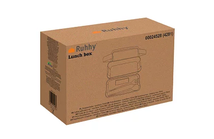 Uzsonnás doboz evőeszközzel - ebéd doboz 750ml