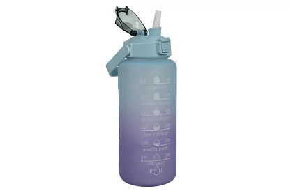 Nagy motiváló vízpalack 2000 ml