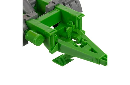 Nagy traktor utánfutóval