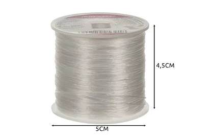 Átlátszó gumi karkötők készítéséhez - 40 m