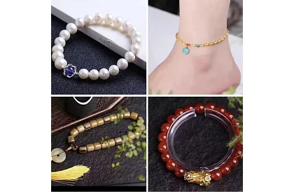 Átlátszó gumi karkötők készítéséhez - 40 m