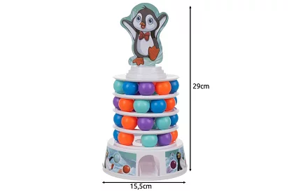 Képességi játék gyerekeknek - Pingvin a toronyban