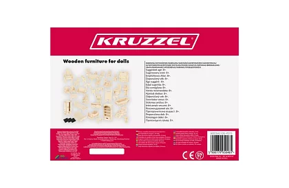 Fa bútor a babaházhoz