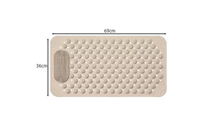 Fürdőszobai csúszásgátló szőnyeg a kád elé és a kádba