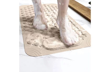 Fürdőszobai csúszásgátló szőnyeg a kád elé és a kádba