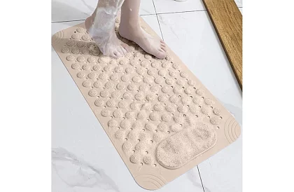 Fürdőszobai csúszásgátló szőnyeg a kád elé és a kádba