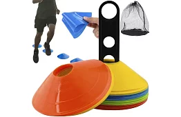 Edző színes kúpok – 50 darab