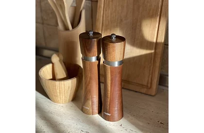 Akács fűszer kézi malmok – 2 darabos készlet