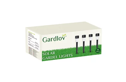 Napfény kert világítás – 10 darabos készlet