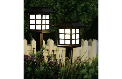 Napfénykertek lámpák – lámpák 6 darab a készletben