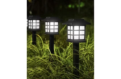 Napfénykertek lámpák – lámpák 6 darab a készletben