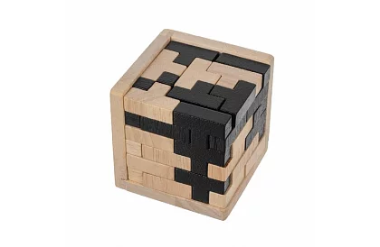 Fa ácsolható fa rejtvény - Tetris