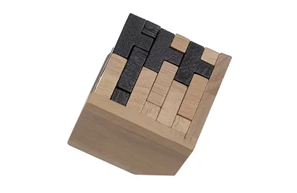 Fa ácsolható fa rejtvény - Tetris